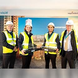 British Land marks topping out of new homes and workspace at Canada Water 